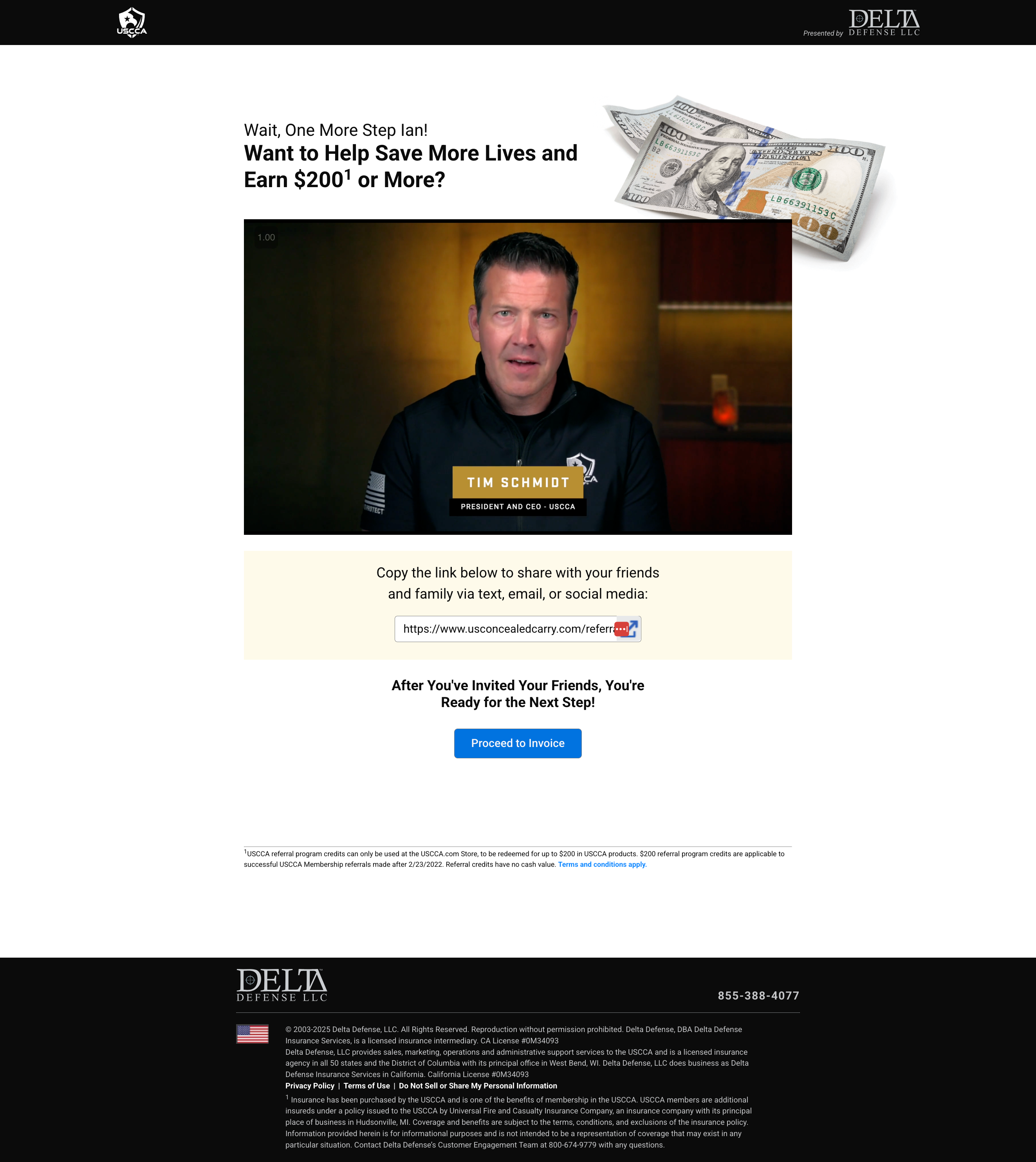 USCCA upsell 2 referral