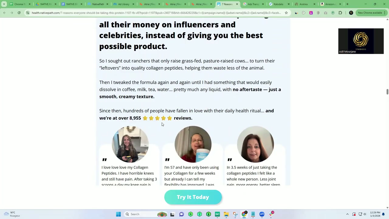 Native Path comparison table — from FOTW video