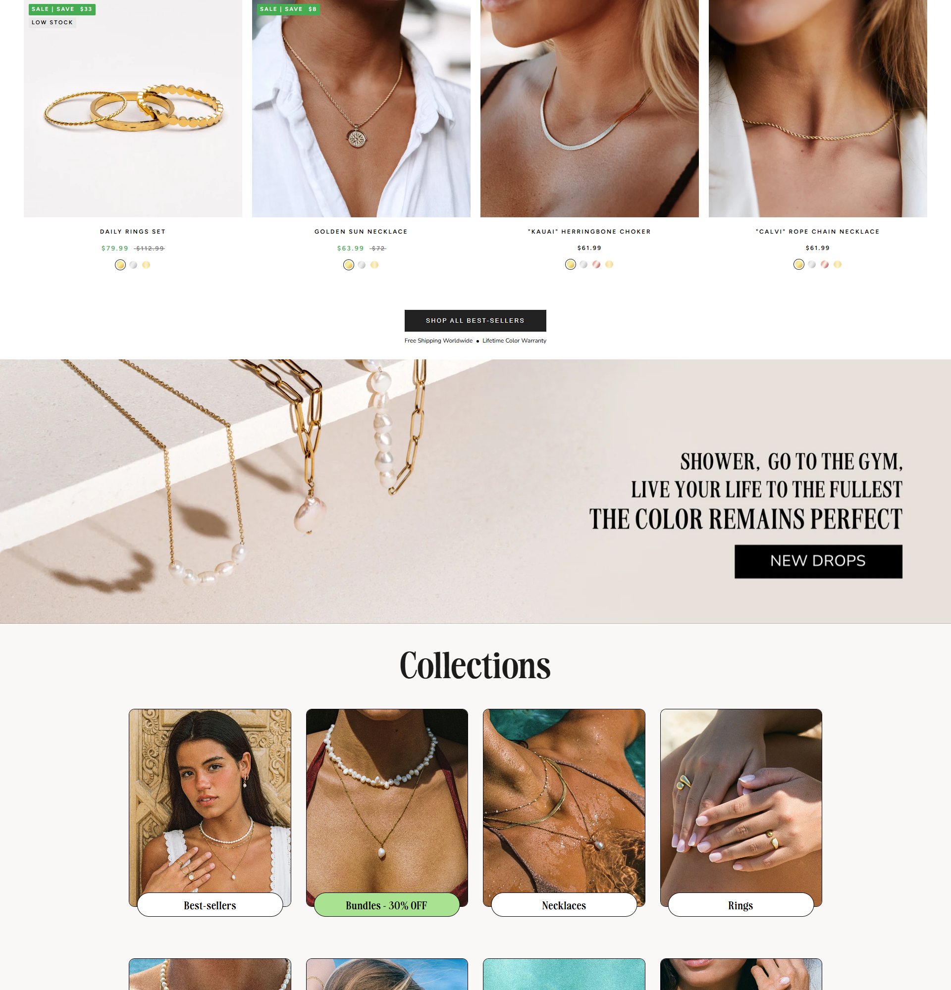 Atolea homepage best-sellers