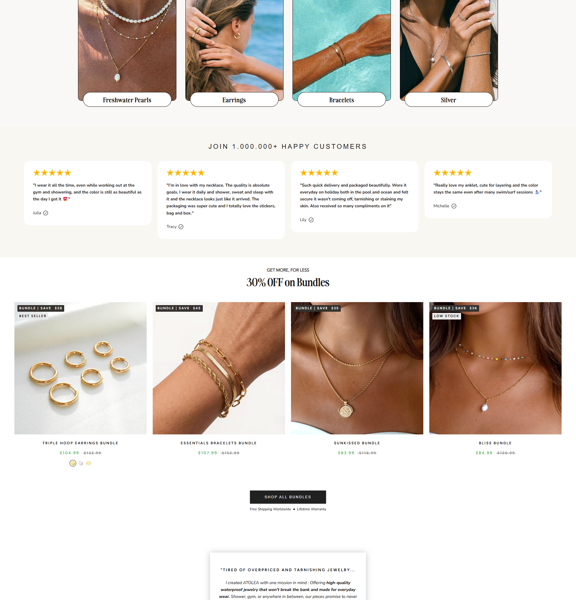 Atolea homepage trust