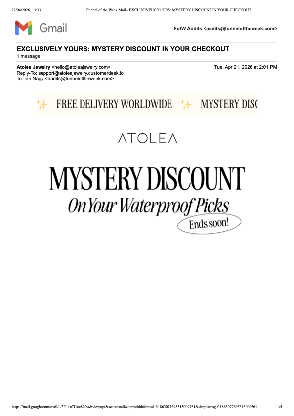 Atolea subscription 12