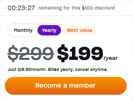 Mindvalley yearly pricing