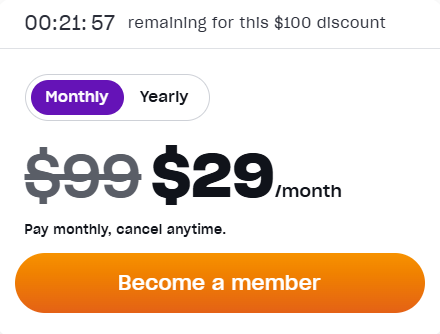 Mindvalley monthly pricing